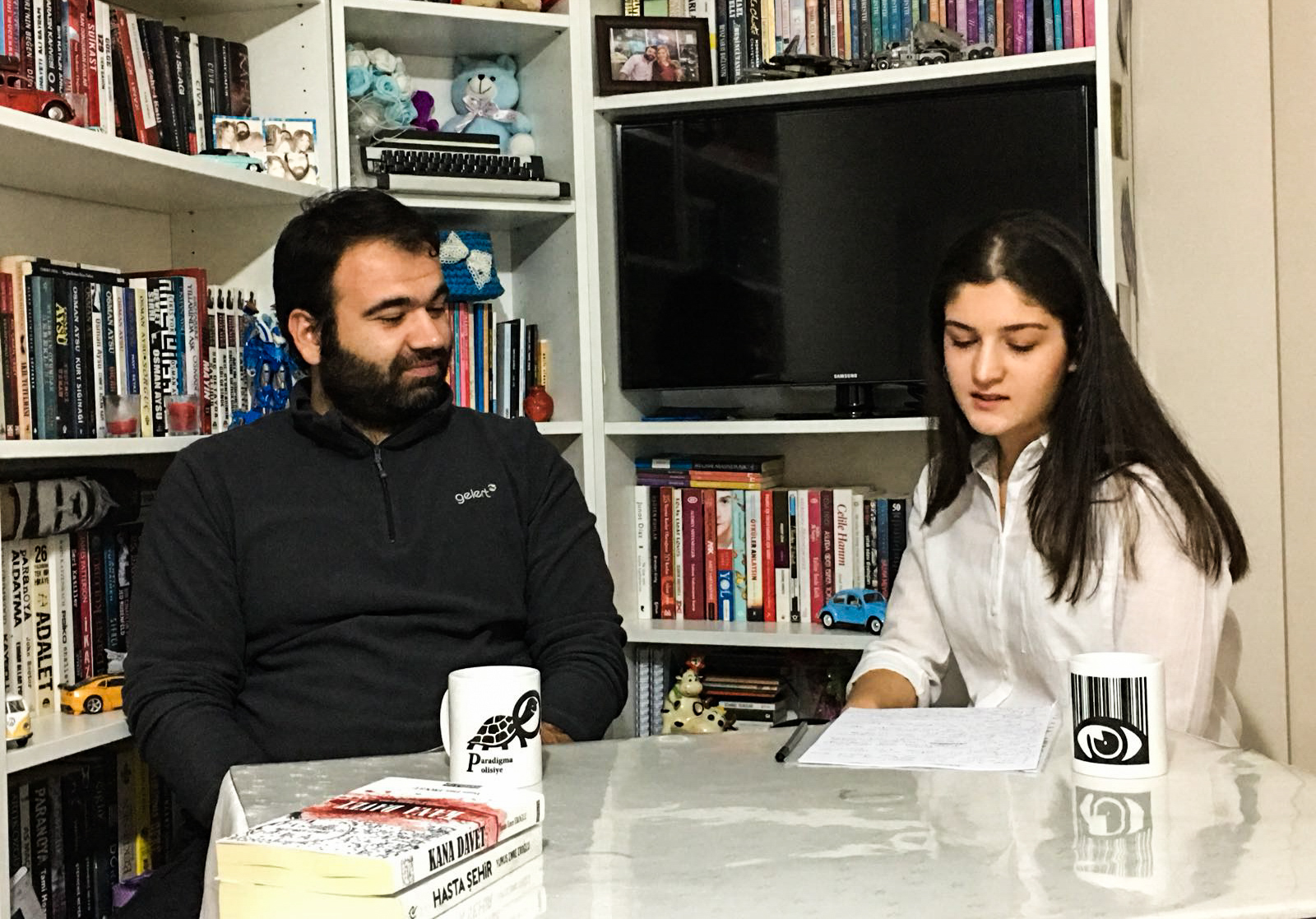 ÇOMÜ Fiktifalem Edebiyat Klubü için Editörüm Rabia Soğan ile yaptığımız röportajdan bir kare.jpg
